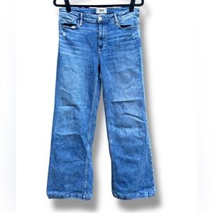 PAIGE Petite Blue Flare & Wide Leg Jeans Size 30